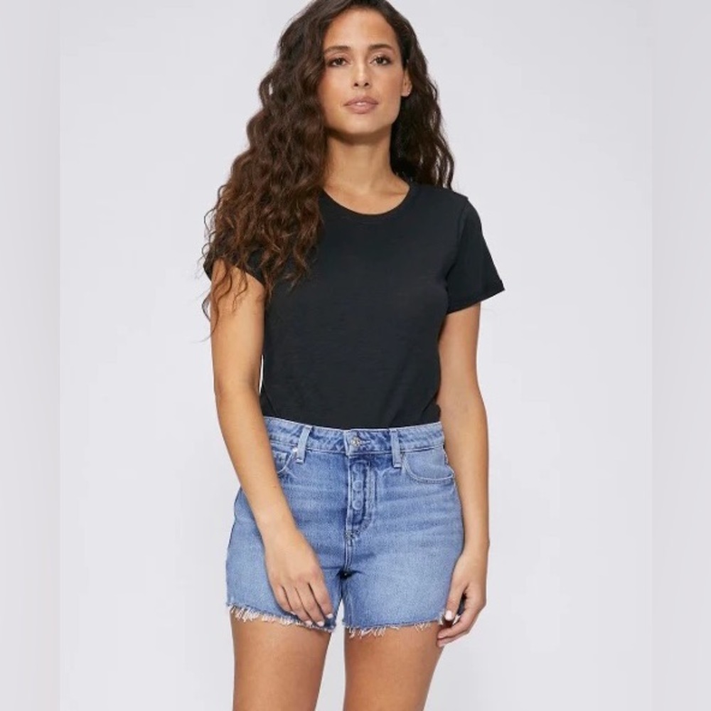 Paige Noella denim cutoff shorts size 26